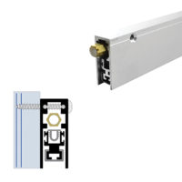 7153-LL Surface Automatic Door Bottom (11⁄16″ by 1-13⁄16″)