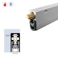 7863 Semi-Mortised Automatic Door Bottom (29⁄32″ by 1-15⁄16″)